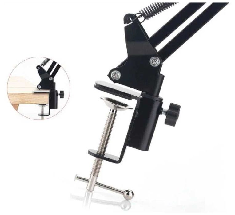 (MUSIC BRAND) Стойка микрофонная пантограф NB-39 чёрный