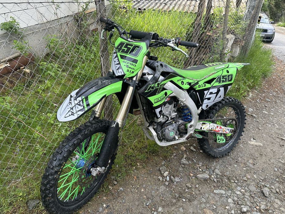 Kawasaki kxf 450 2015 injectie