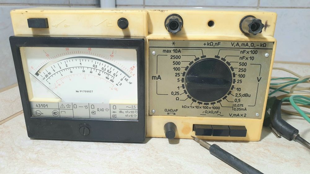 Мультиметр Ц43101 советский