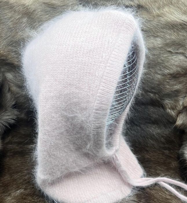 Шапка-Капор ангора