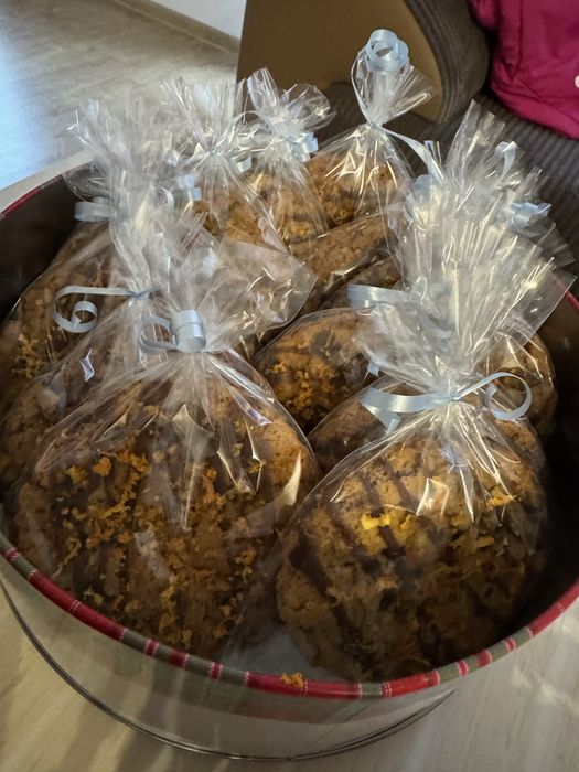 Домашни ОГРОМНИ бисквити (150гр), погача, рожден ден, кръщене, сватба