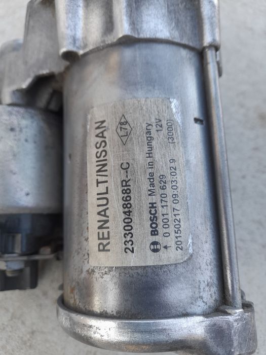 Electromotor Renault Megane 4/3 Scenic 3 Nissan Qashqai Juke 1.5 Dci