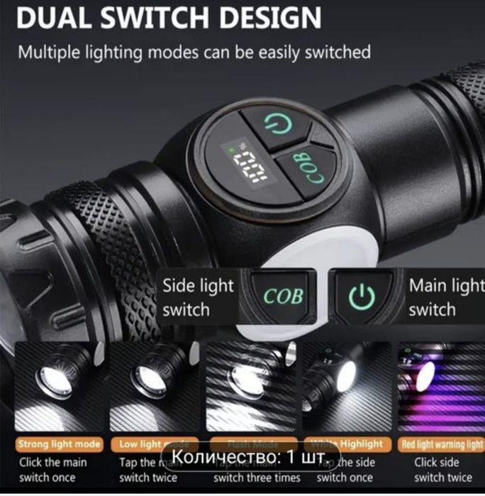 Фонарик  карманный