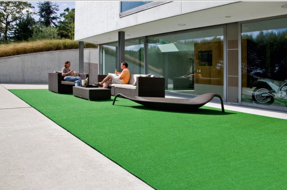 Килим-Холандски за външни условия-Килим с Декорация -Изкуствена Трева