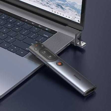 Baseus Orange Dot AI Wireless Presenter (модель WKCD020013)