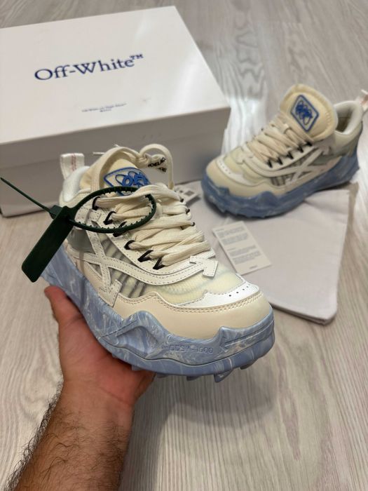 Adidasi OFF-White, Odsy 1000 Sneakers Premium din Piele Full Box NOI