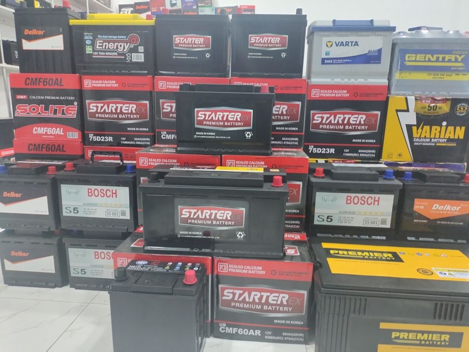 Akumlator Trekir malibu kaptiva va boshqa avtomabilarga bor 24/7