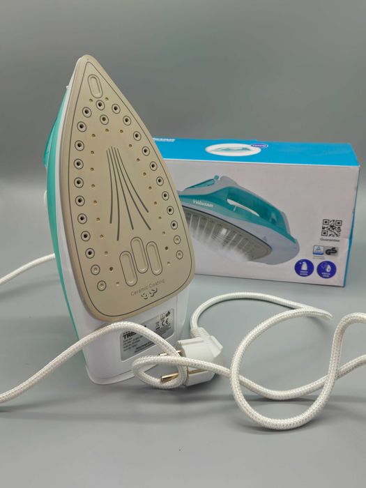 Парна ютия, топ цена Tristar 2000W, керамична плоча, вертикална пара!