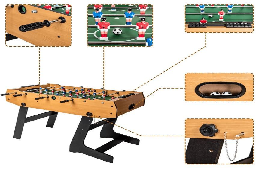 2 в 1 Сгъваема игрална маса SF0247BE