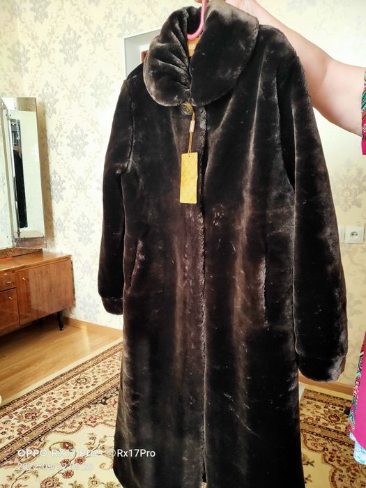 Новая длинная шуба