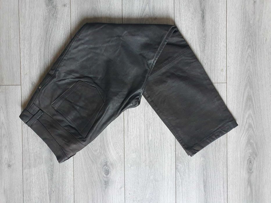 Pantaloni de piele BUFFALO barbati - Marimea 38 (Talie 96 cm)