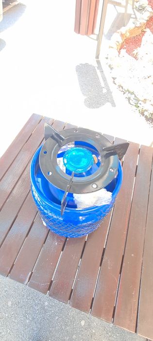 Butelie camping cu arzător 8 litri