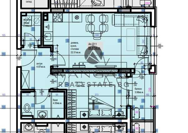 Продава се Двустаен апартамент в Пловдив, Кючук Париж - 70 кв.м за 1530 €/кв.м - Снимка #3