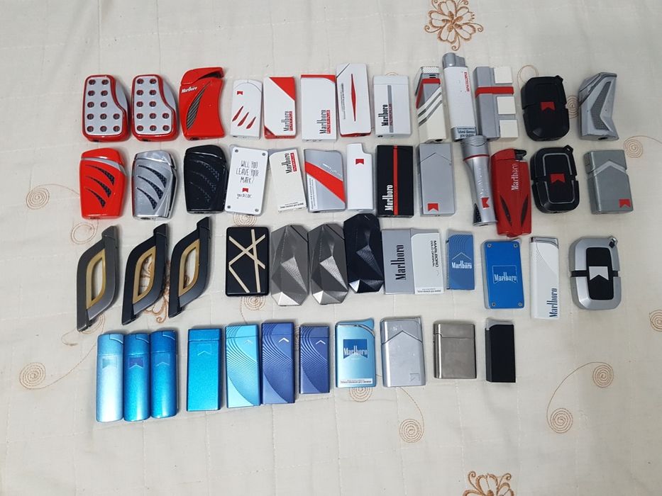 Colectie 130 zippo brichete kent marlboro dunhill sobranie parliament