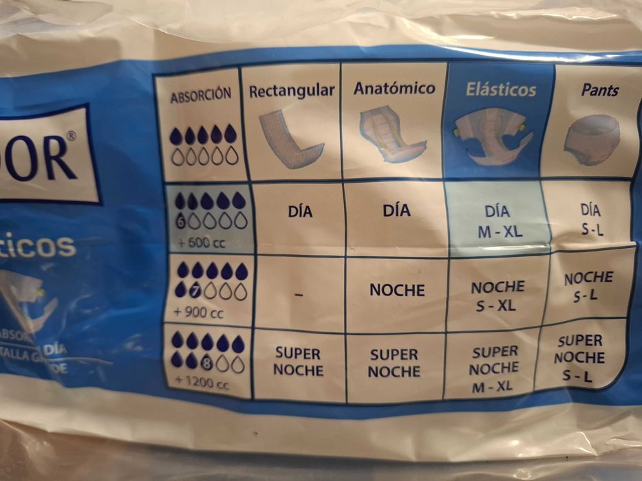 Pampers adulti elastici M-XL