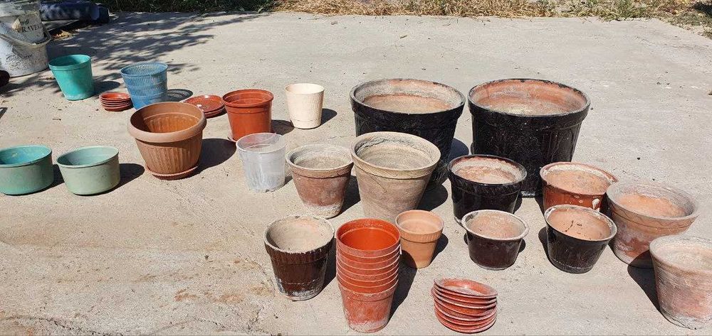Тувак, Горшки для цветов в ассортименте что на фото
