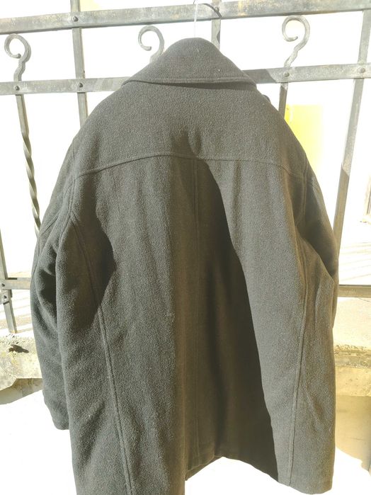 Geaca Scurta Haina de Iarna lana - lana 80 - Casual  2XL-XXL 3XL-XXXL