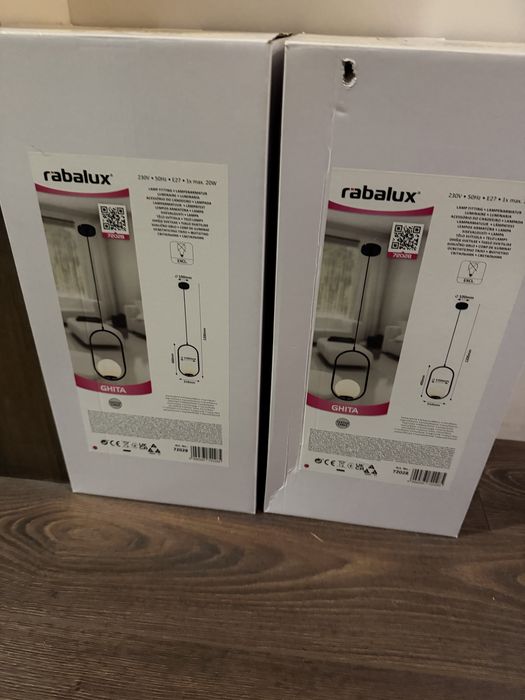 Пендел лампа Rabalux Ghita 2броя
