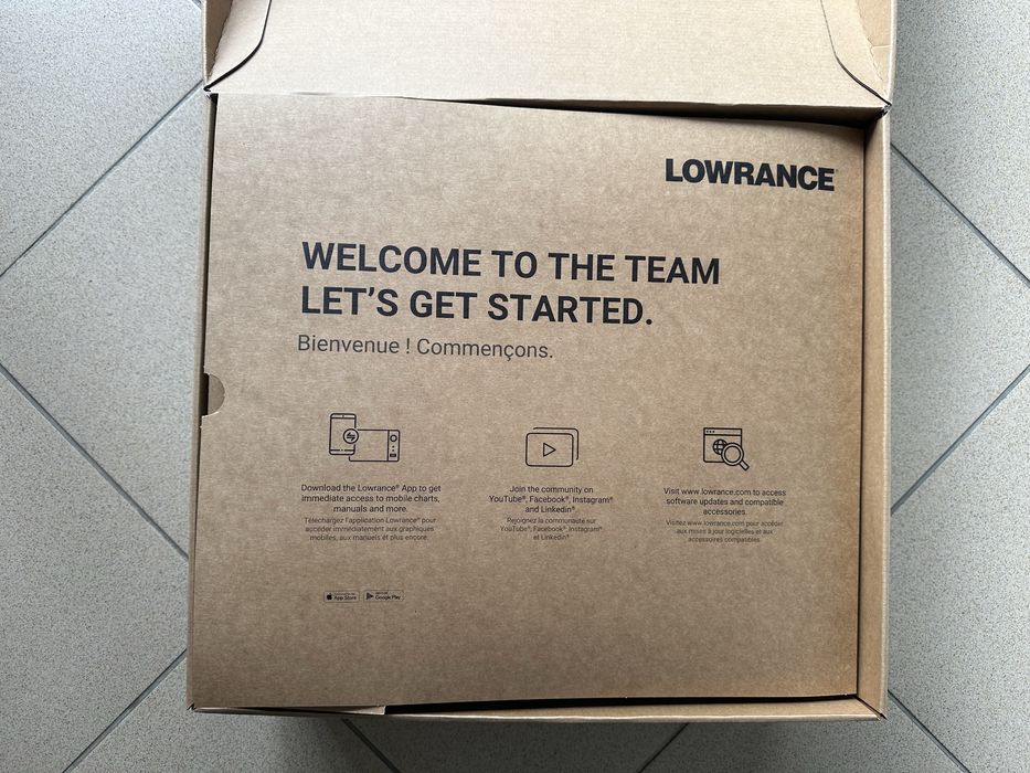 Sonare Barca Lowrance HDS 10 12 Pro 3 IN 1 Active HD