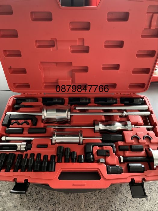 Обратен чук и скоби за вадене на дюзи 40 части