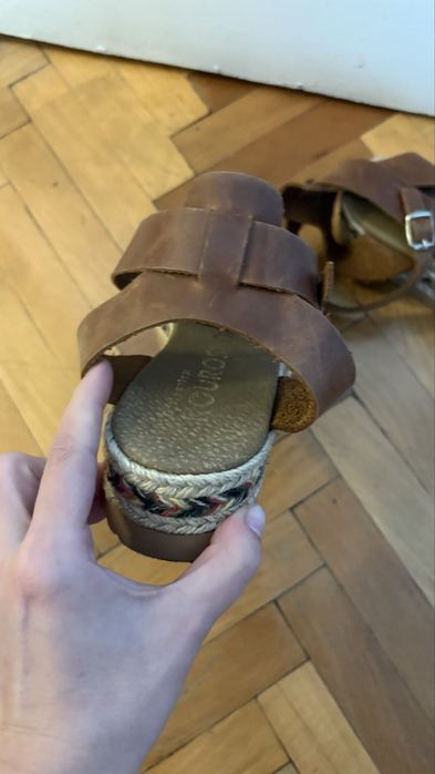 Сандали естествена кожа