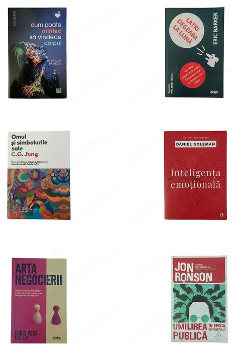 Carti de dezvoltare personala, educatie financiara, psihologie
