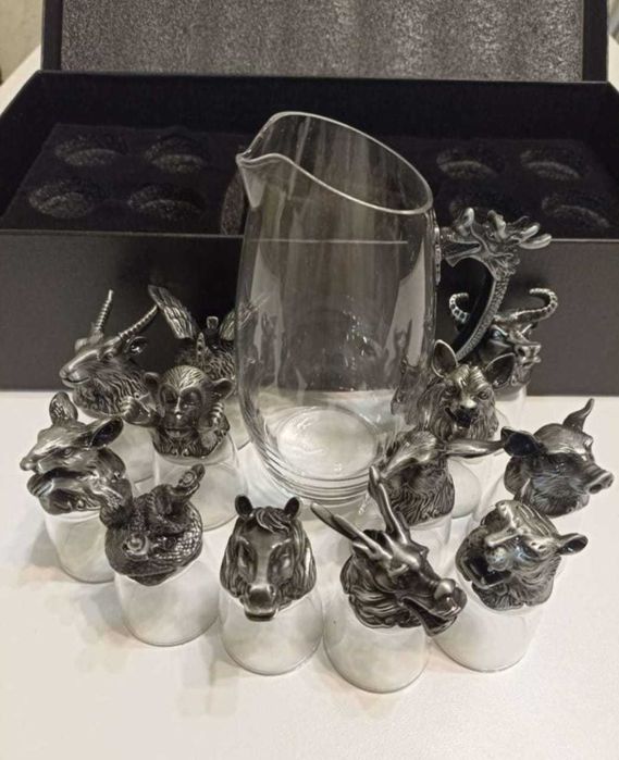 Подарок солидному мужчине стопки перевертыши