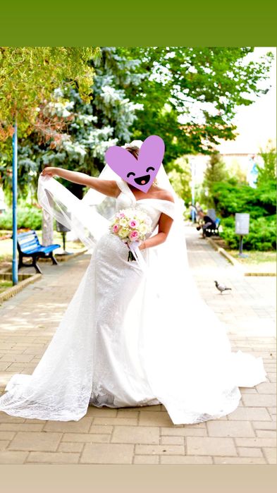 Vând rochie de mireasă XS
