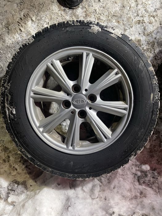 Аттика р14 на зимней резине