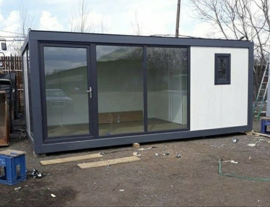 Vand containere modulare container modular santier birou vitrina grup sanitar cafenea la super preț