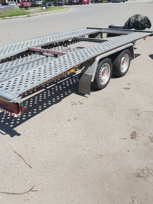 Trailer/ platforma auto gala syrius 2700