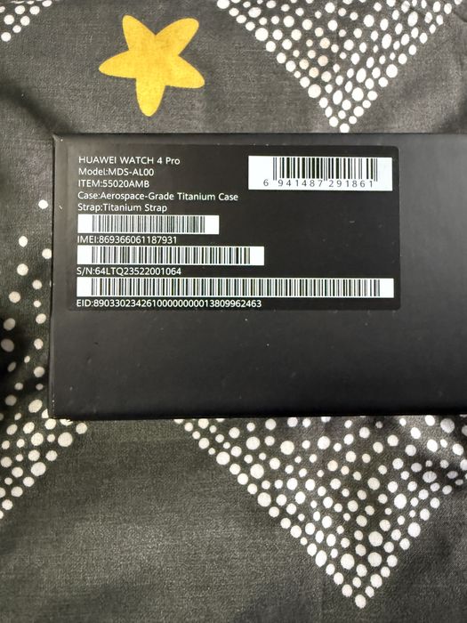 Часовник Huawei GT4 Pro Titanium