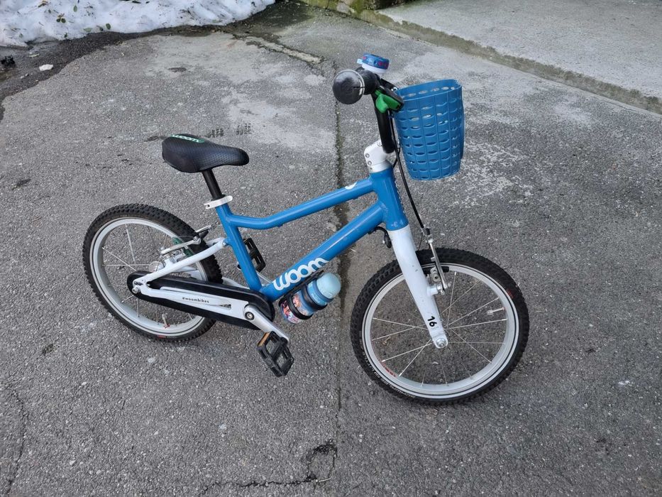 Bicicleta woom 3 albastra
