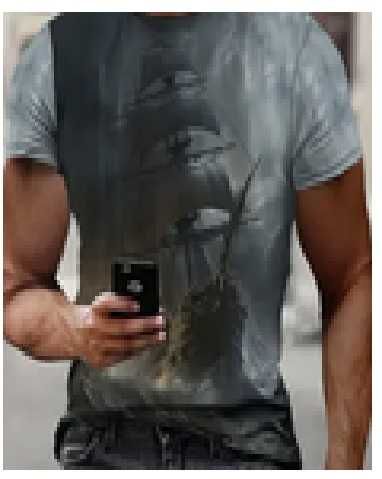 Блузи с принт - дълъг ръкав