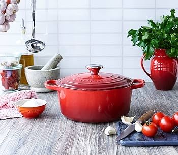 Le Creuset французский чугунный казан с обьем 4.9л