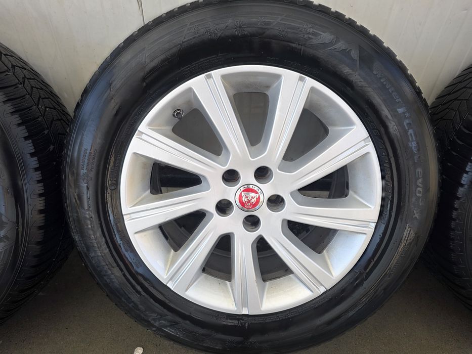 Vand 4 jante Jaguar F-pace+cauciucuri iarna Hankook
