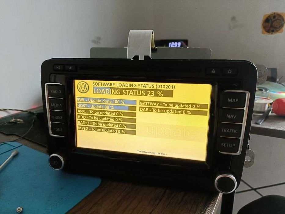 Reparatie RNS 510,instalare soft,instalare harti-Romania