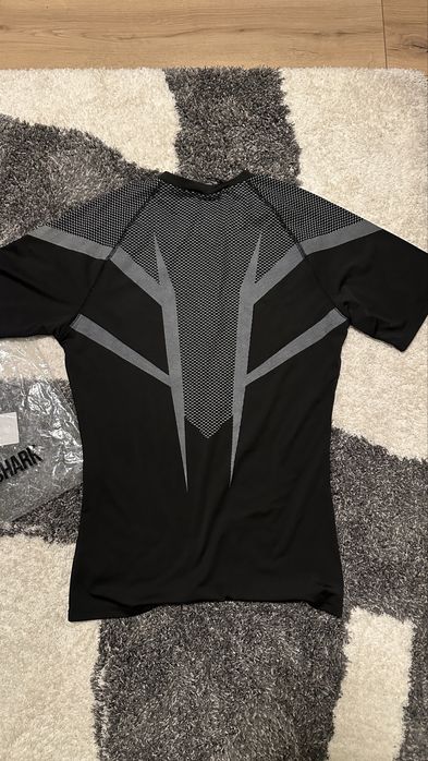 Tricou Gymshark Onyx V5 Gri Nou M