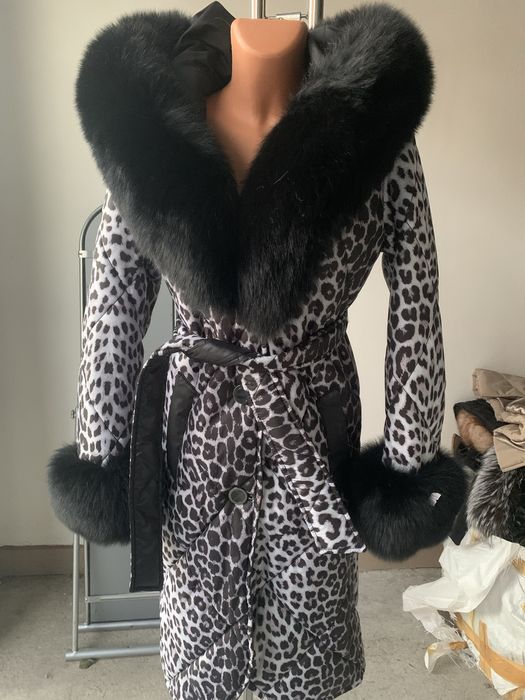 Geaca cu blana naturală