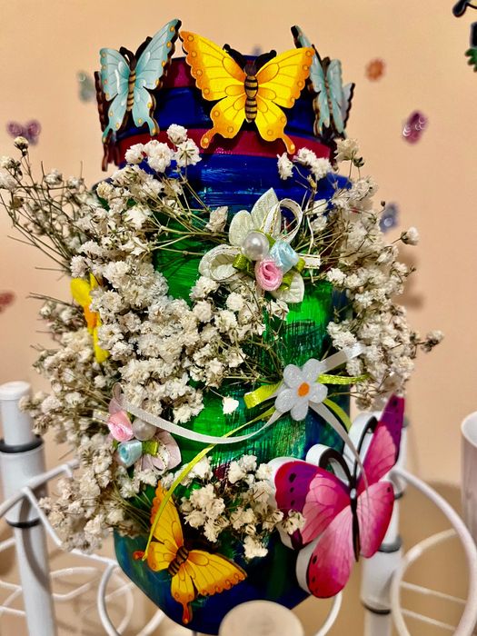 Ръчно направени вази, уникални декоративни изделия. Handmade vases.