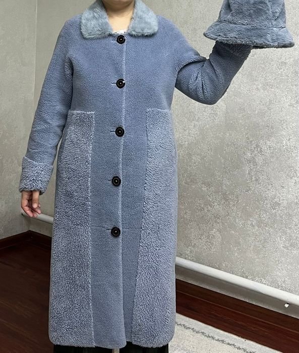 Дублёнка с шапкой