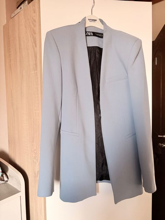 Светло-синьо сако Zara