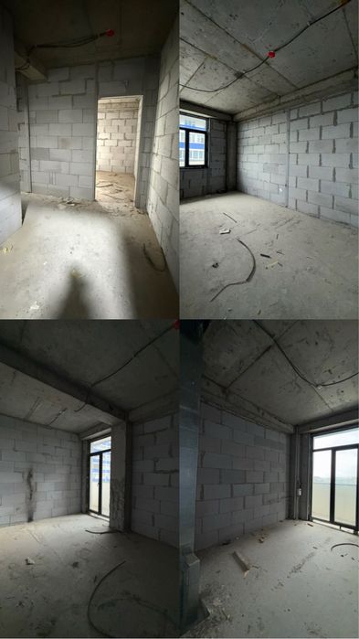 Юнусабад бетонка 2 комнатные квартира с кадастром 100% оплата 58.8м2