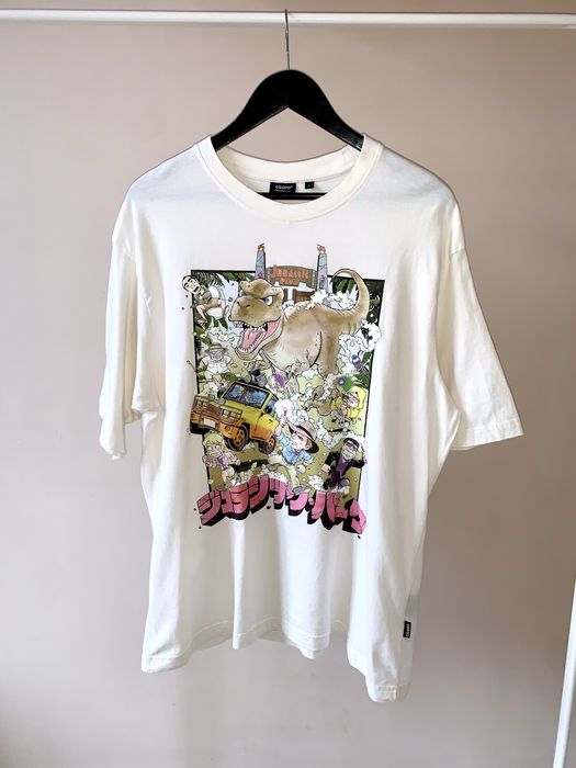 Бежова тениска CROPP Jurassic Park L размер - НОВА