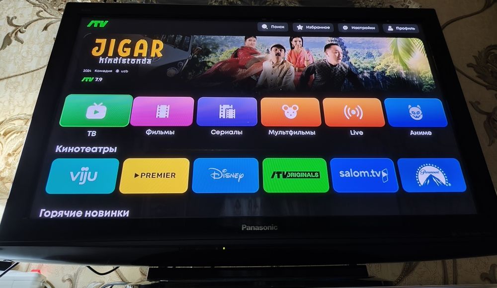 Panasonic TH-P42X10R plazma televizori
Turi: Plazma panel (Plasma