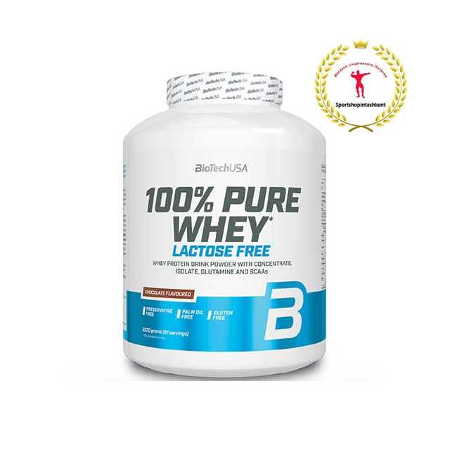Bio Tech USA 100% Pure Whey – mushaklar uchun zardob oqsili.