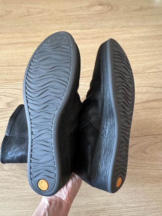 Cizme din piele Softinos, 38, Noi