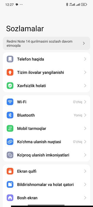 Xiaomi Redmi note 14 256gb