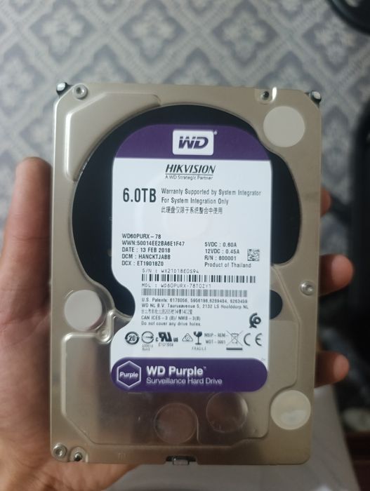 6 TB disk Hikvision