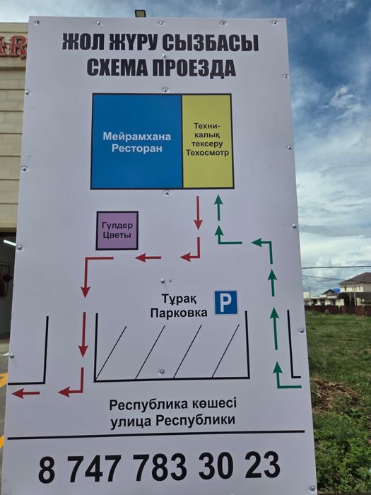 Техосмотр  город Косшы